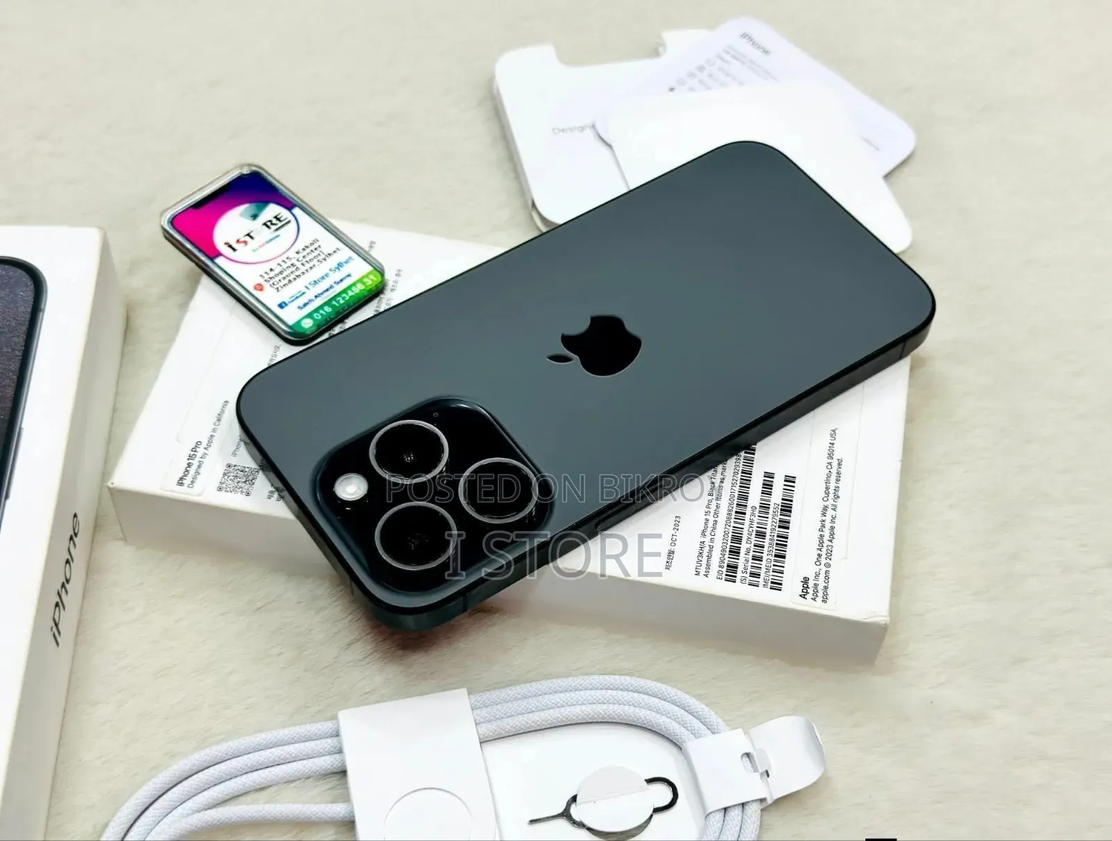 Apple iPhone 15 Pro 256 GB Black