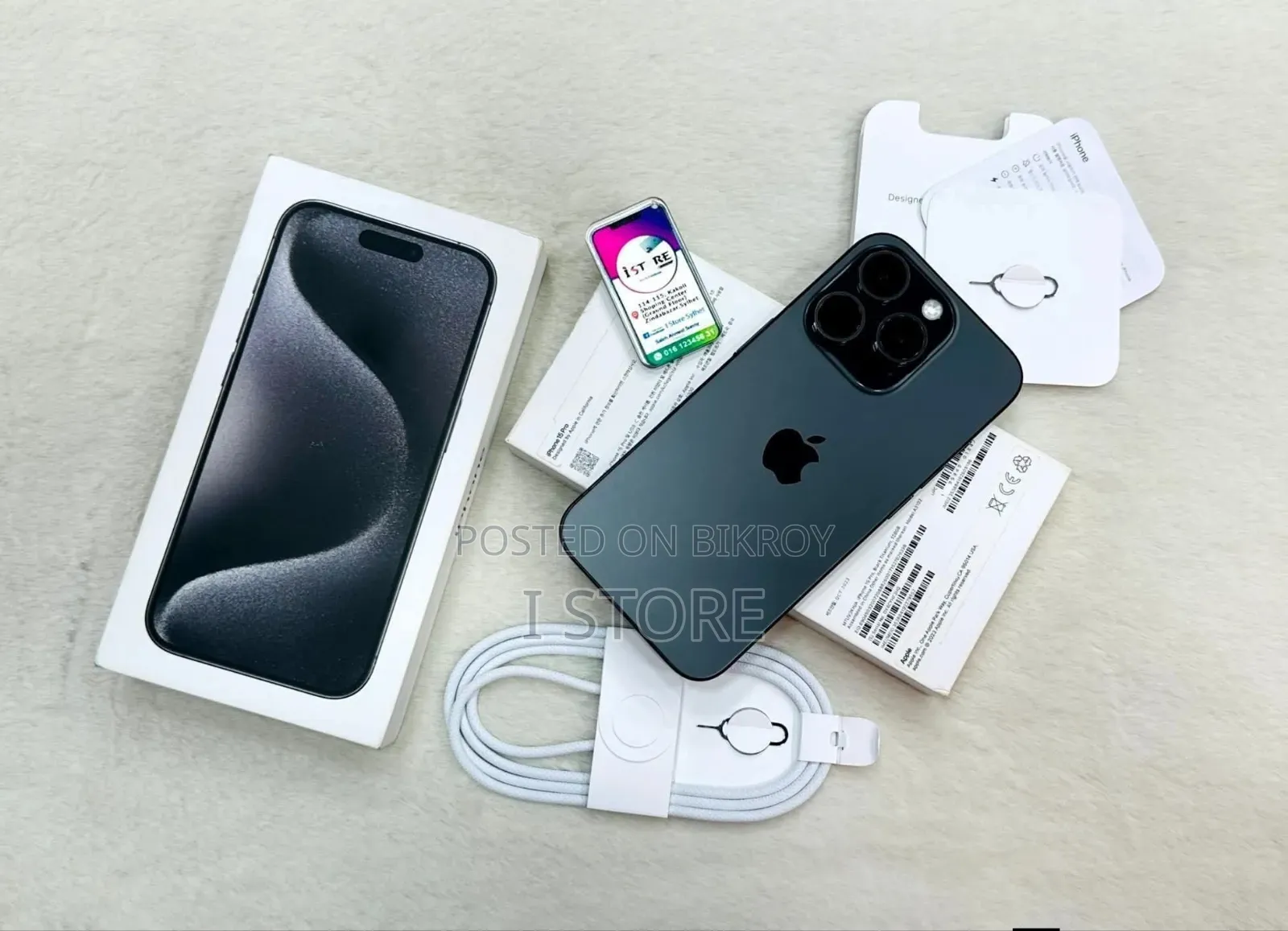 Apple iPhone 15 Pro 256 GB Black