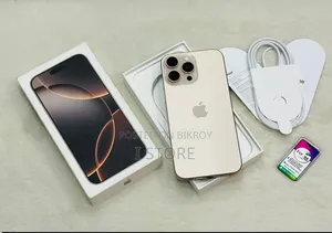 অ্যাপল আইফোন ১৬ প্রো ম্যাক্স ২৫৬ জিবি গোল্ড