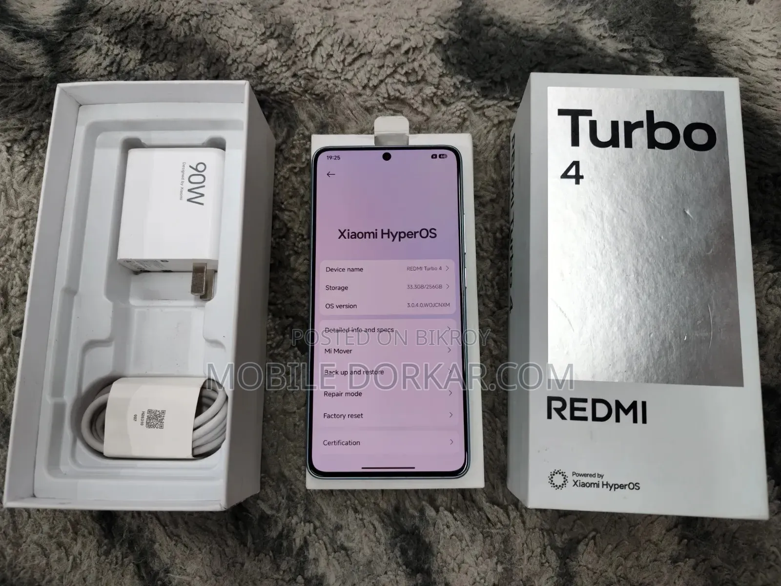 Xiaomi Redmi Turbo 4 Pro 256 GB Blue