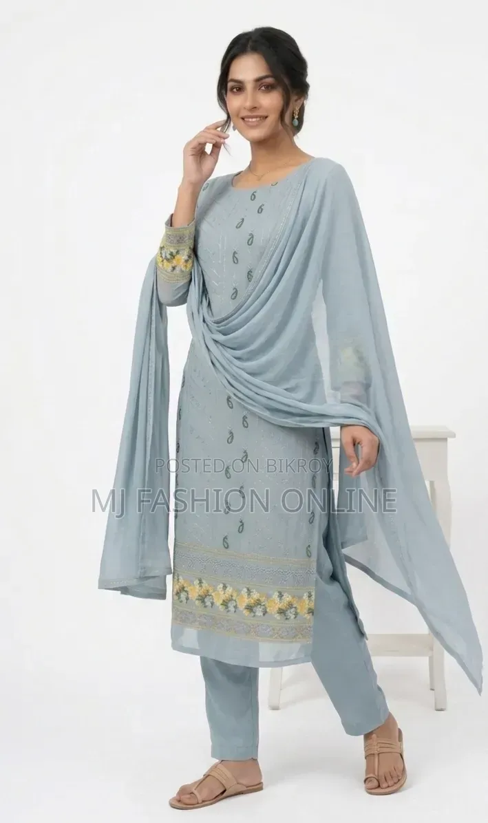Exclusive Designer Three-Piece for Women - Premium Top Quality