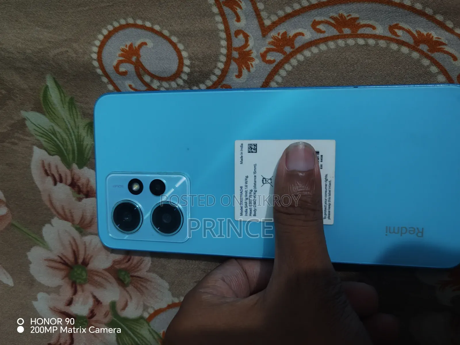 Xiaomi Redmi Note 12 128 GB Red