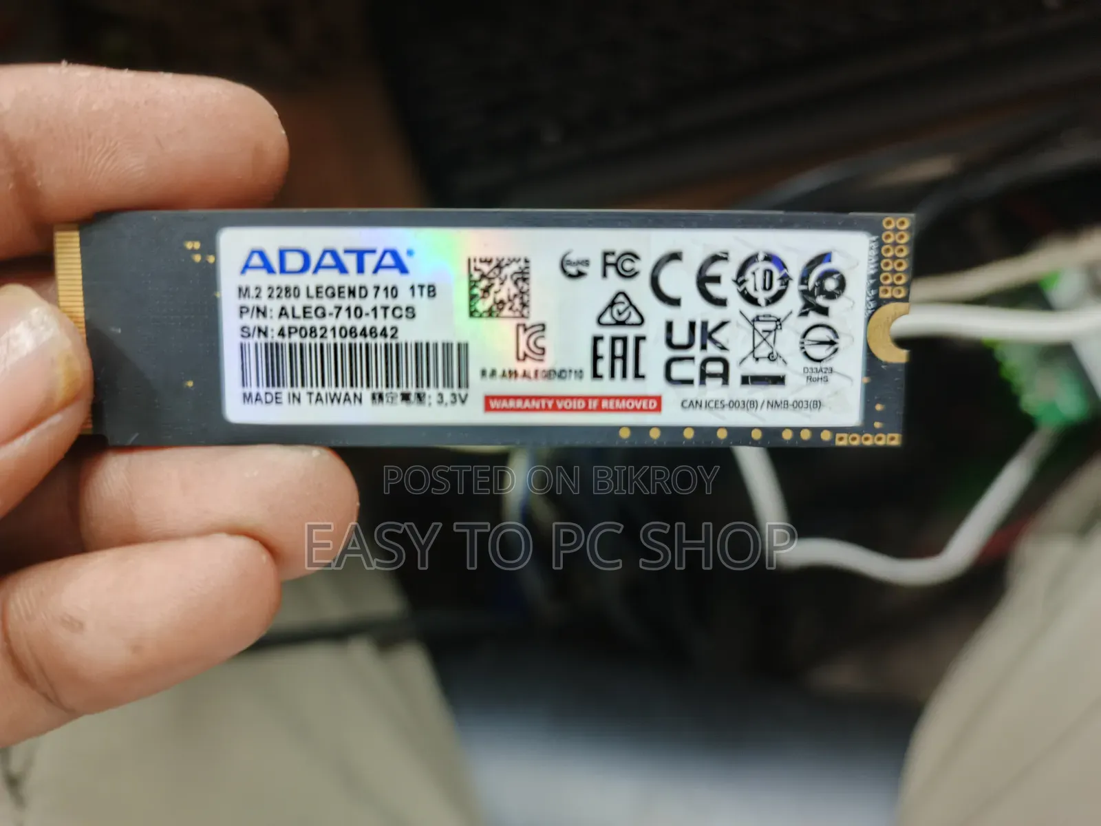 Adata Legend 710 1tb Nvme 2 Year Warranty Ase