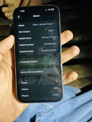 Apple iPhone 15 Pro 128 GB Black