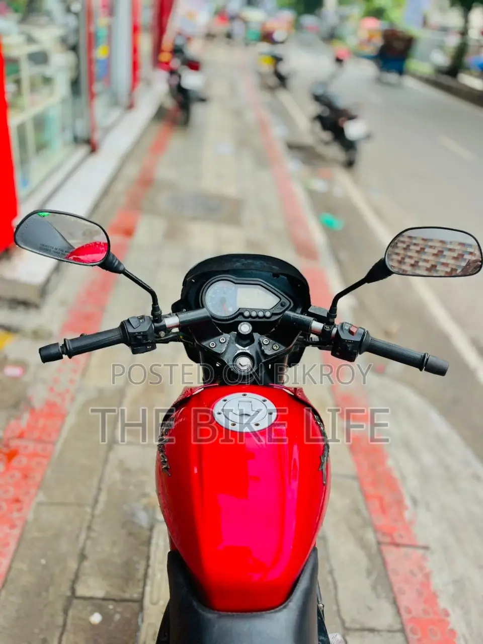 Bajaj Pulsar 150 2015 Red