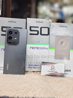 Infinix Note 50 Pro ২৫৬ জিবি ব্ল্যাক