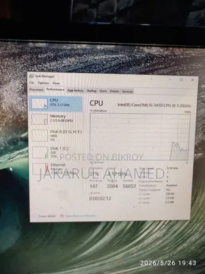 Desktop Computer 4GB Intel Core I5 HDD+SSD 500GB