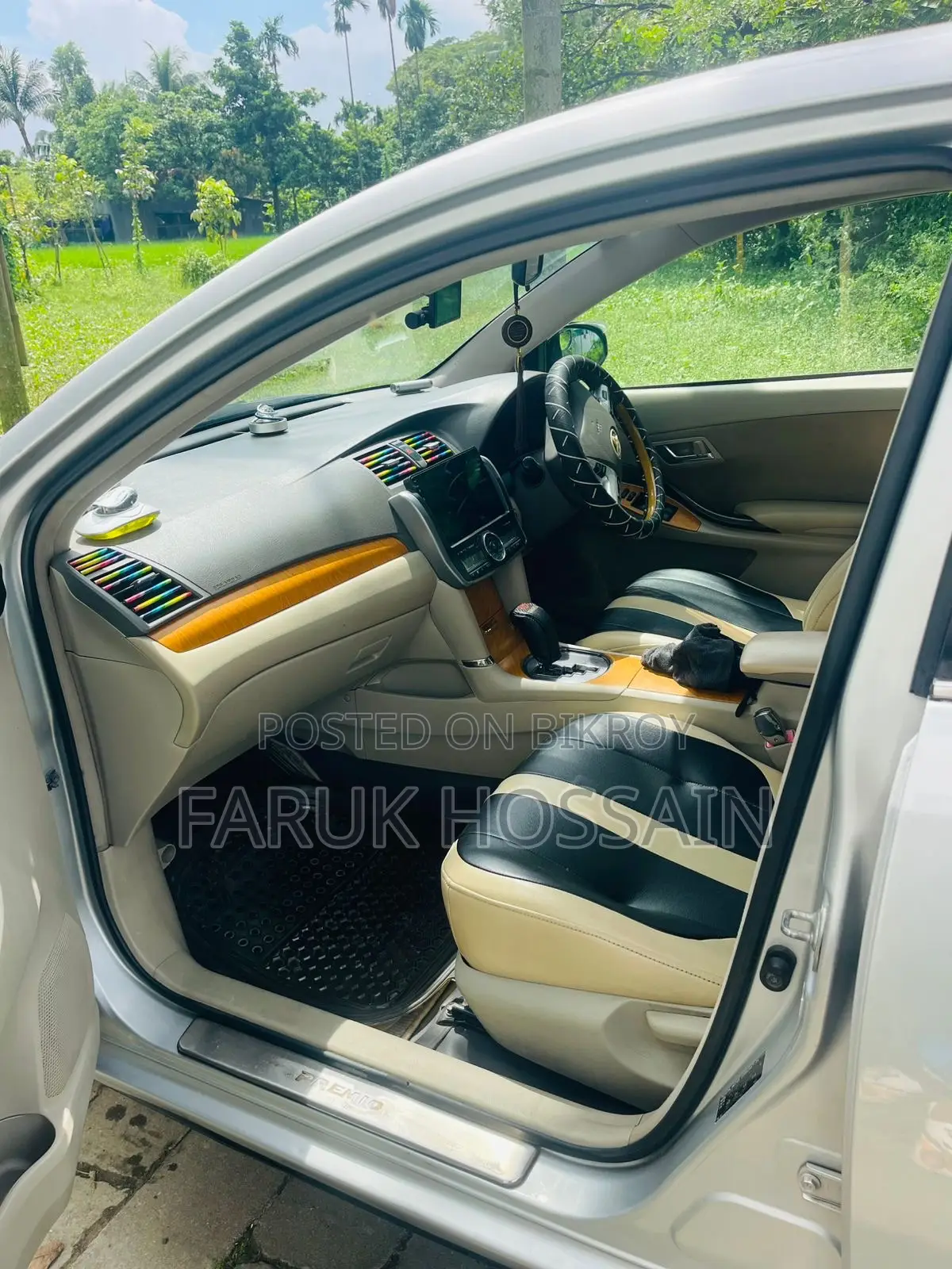 টয়োটা প্রিমিও ১.৫ ফ্রন্ট হুইল ড্রাইভ ২০০৮ সিলভার