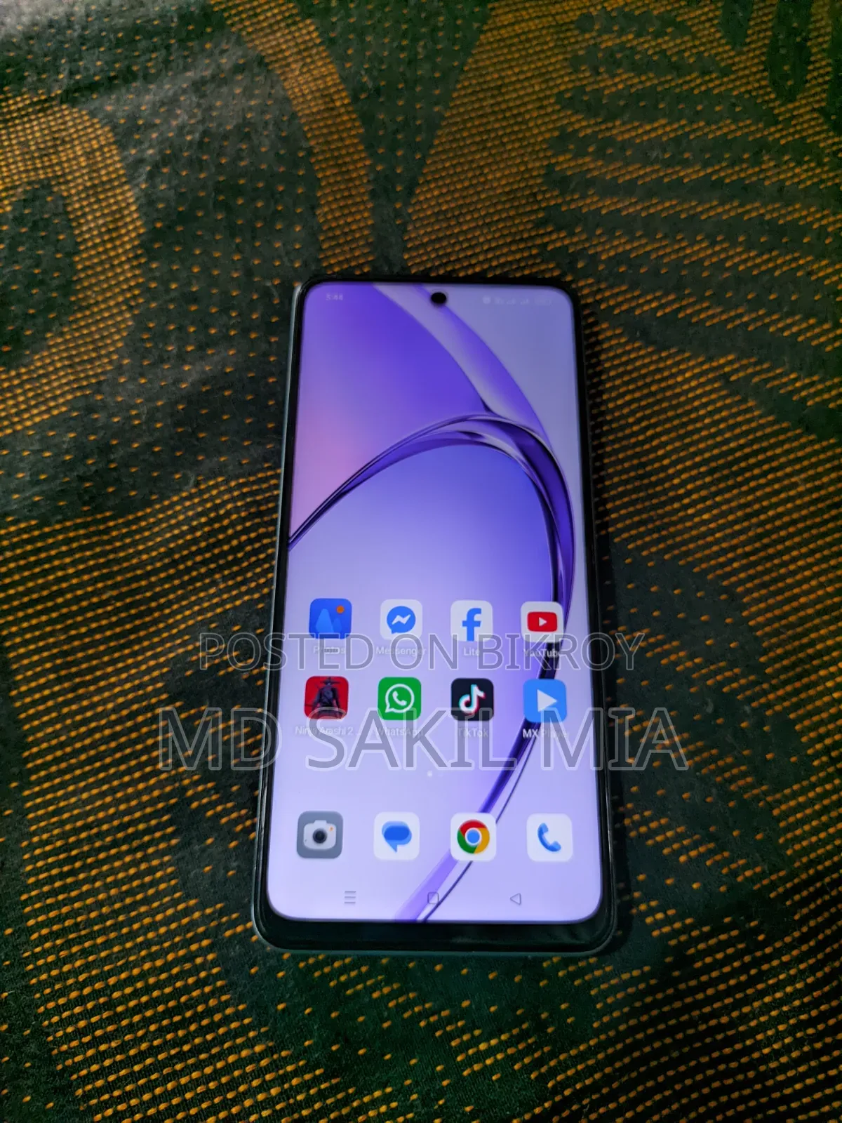 New Oppo A3X 4G 128 GB Blue
