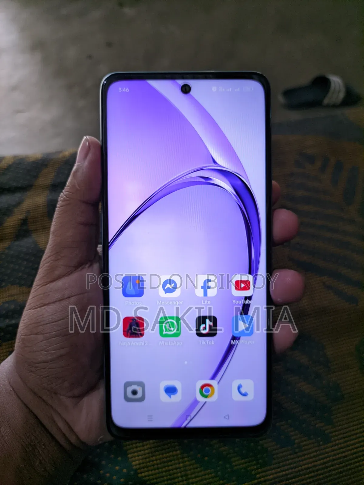 New Oppo A3X 4G 128 GB Blue