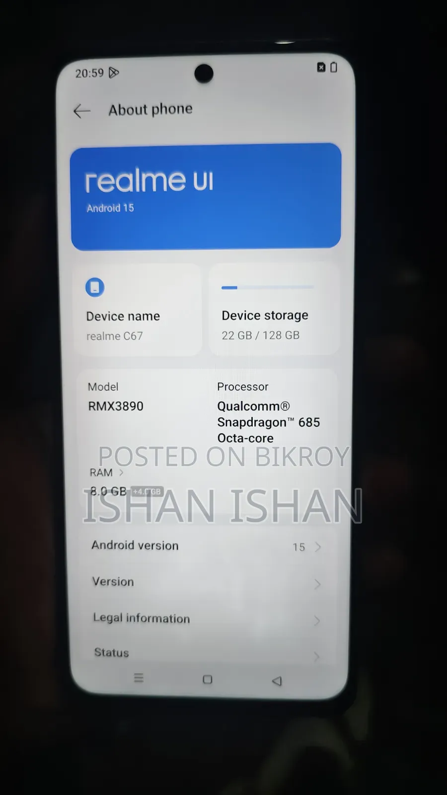 Realme C67 128 GB