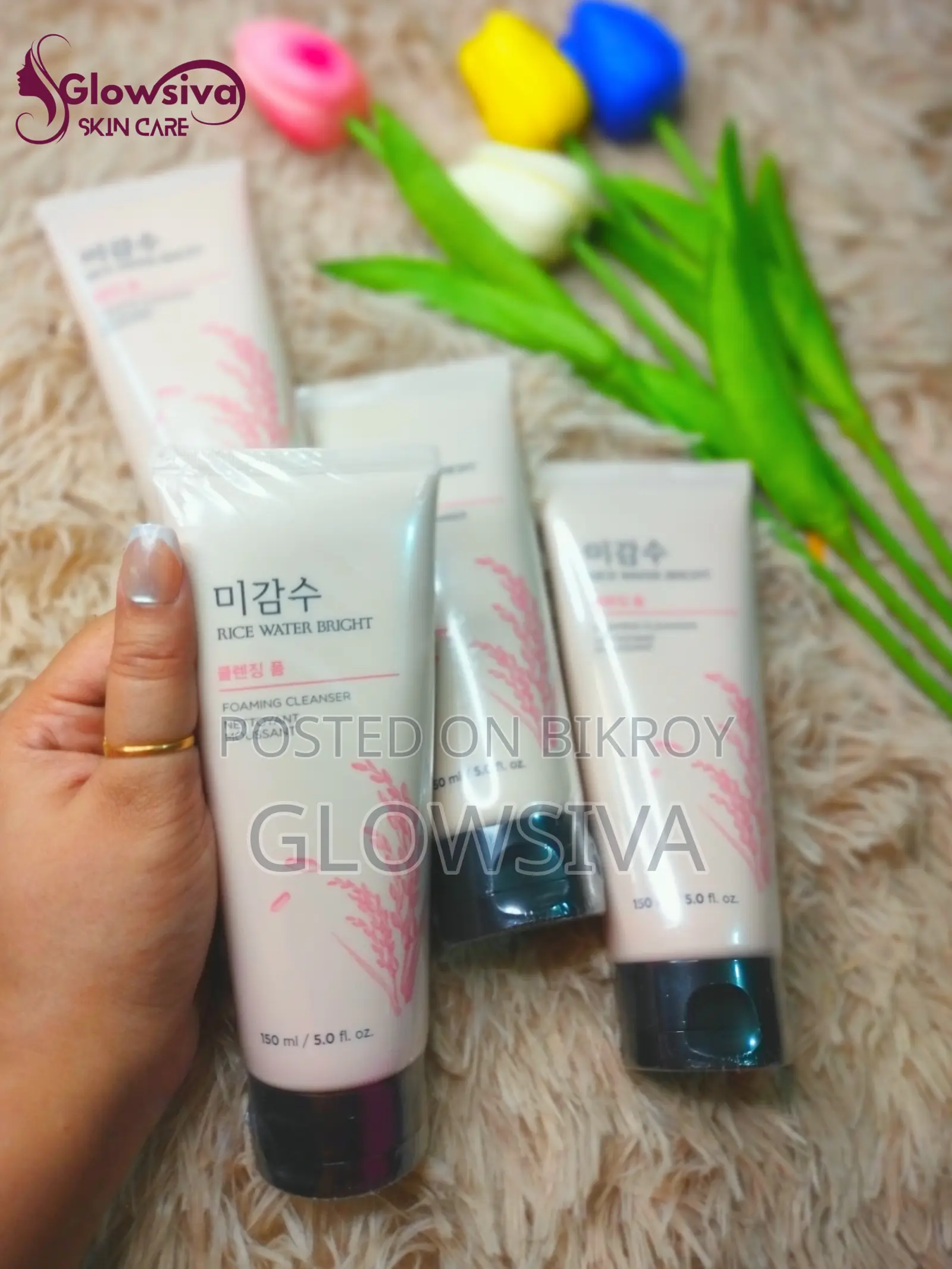 The Face Shop Rice Water Bright Foaming Cleanser 150ml