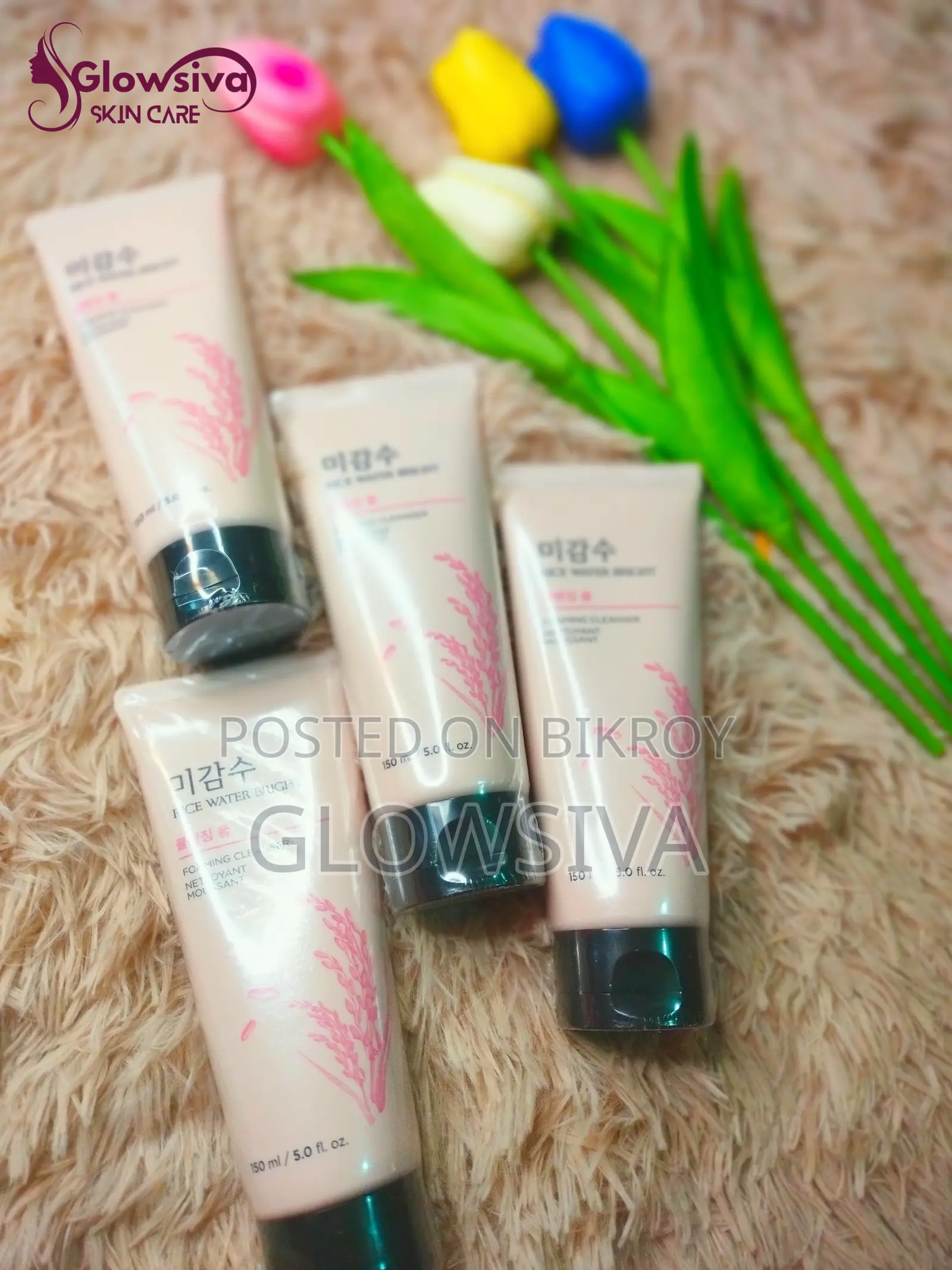 The Face Shop Rice Water Bright Foaming Cleanser 150ml