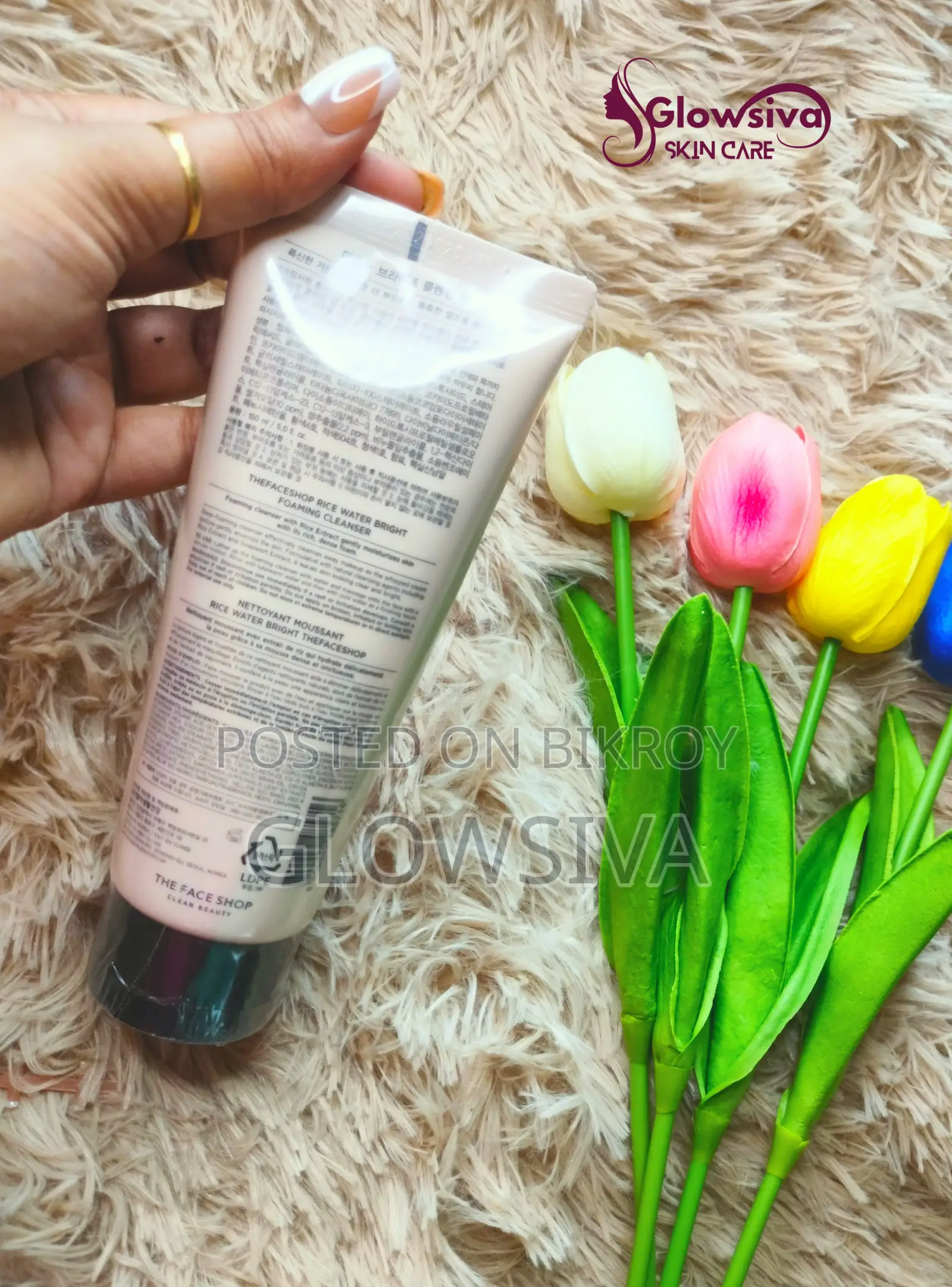 The Face Shop Rice Water Bright Foaming Cleanser 150ml