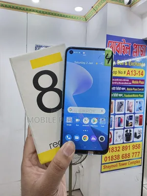 নতুন Realme 8 5G ১২৮ জিবি কালো