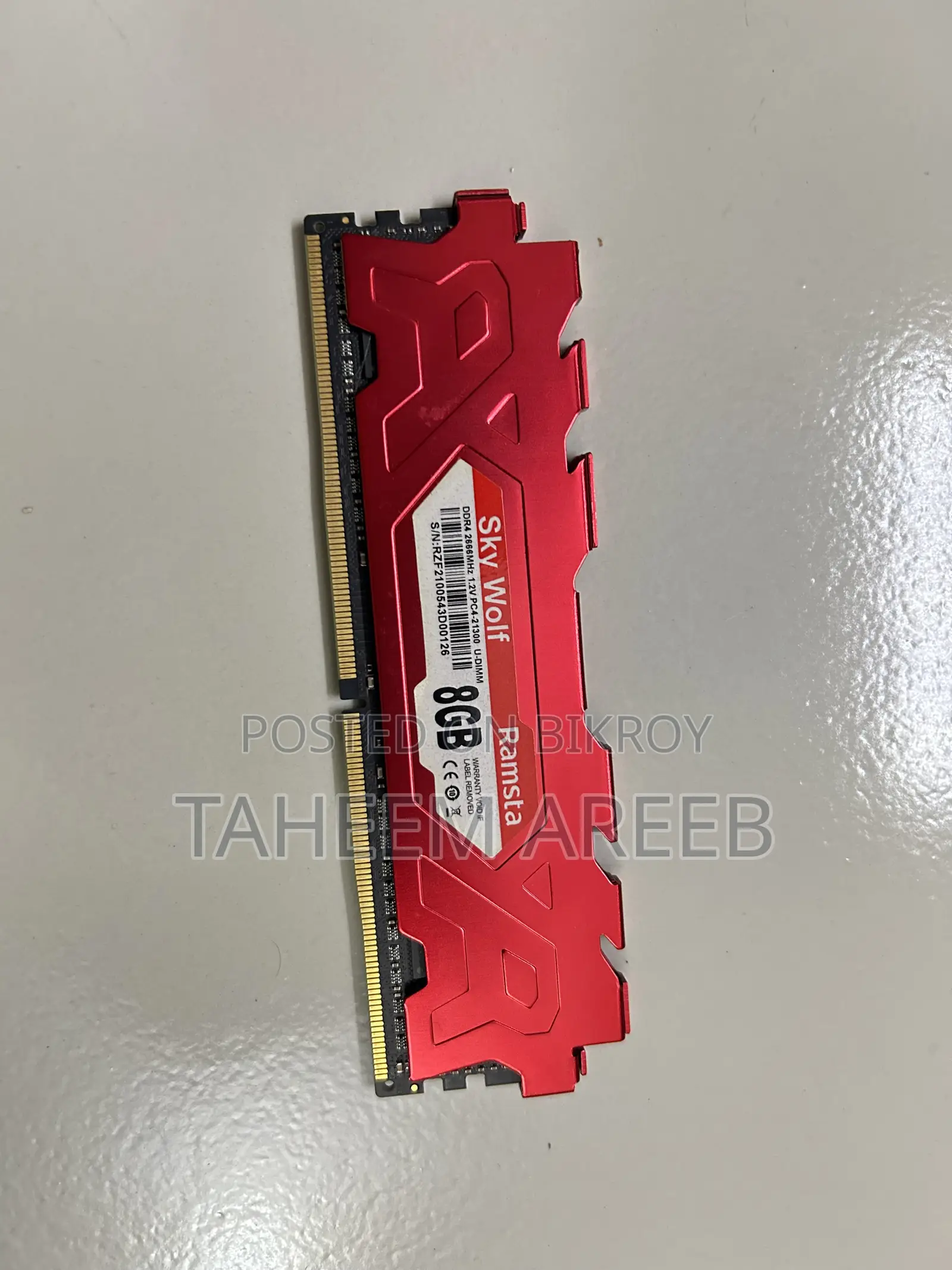 Ramsta 8gb Ddr4 2666mhz Ram