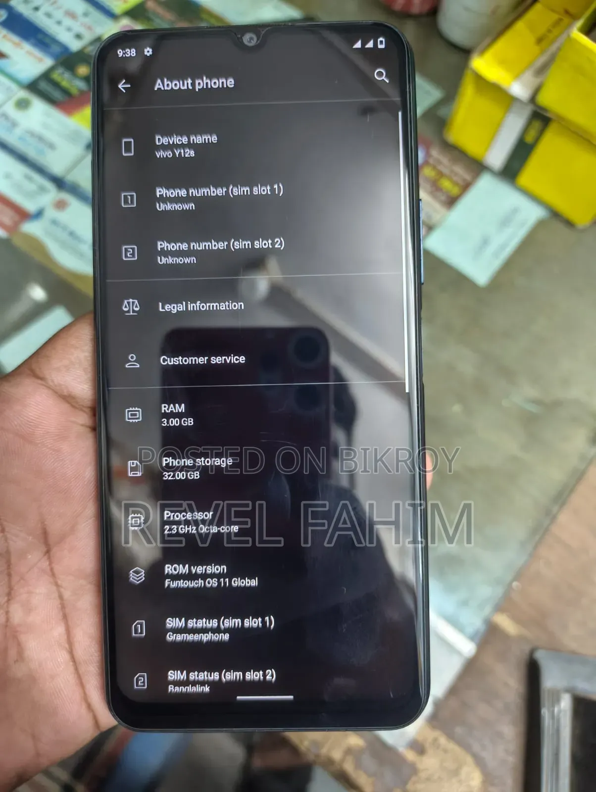 Vivo Y12s 32 GB Orange