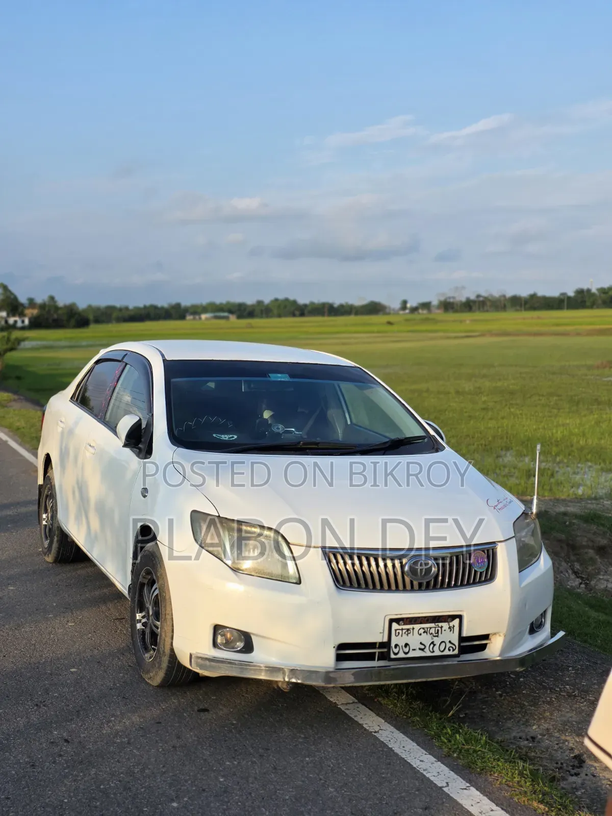 Toyota Axio 1.5 X 4WD 2008 White