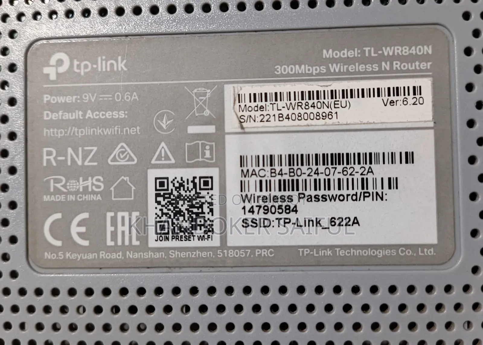 Tp-Link Tl-Wr840n