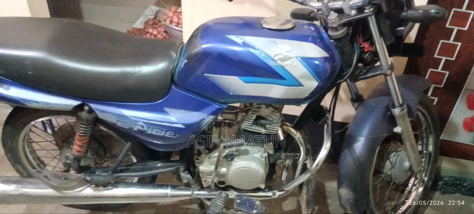 Bajaj CT 100 2009 Blue