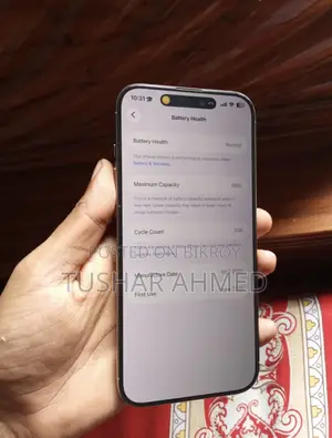 অ্যাপল আইফোন ১৬ প্রো ম্যাক্স ২৫৬ জিবি সিলভার