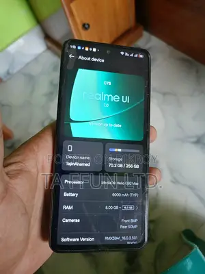 Realme C75 256 GB Black