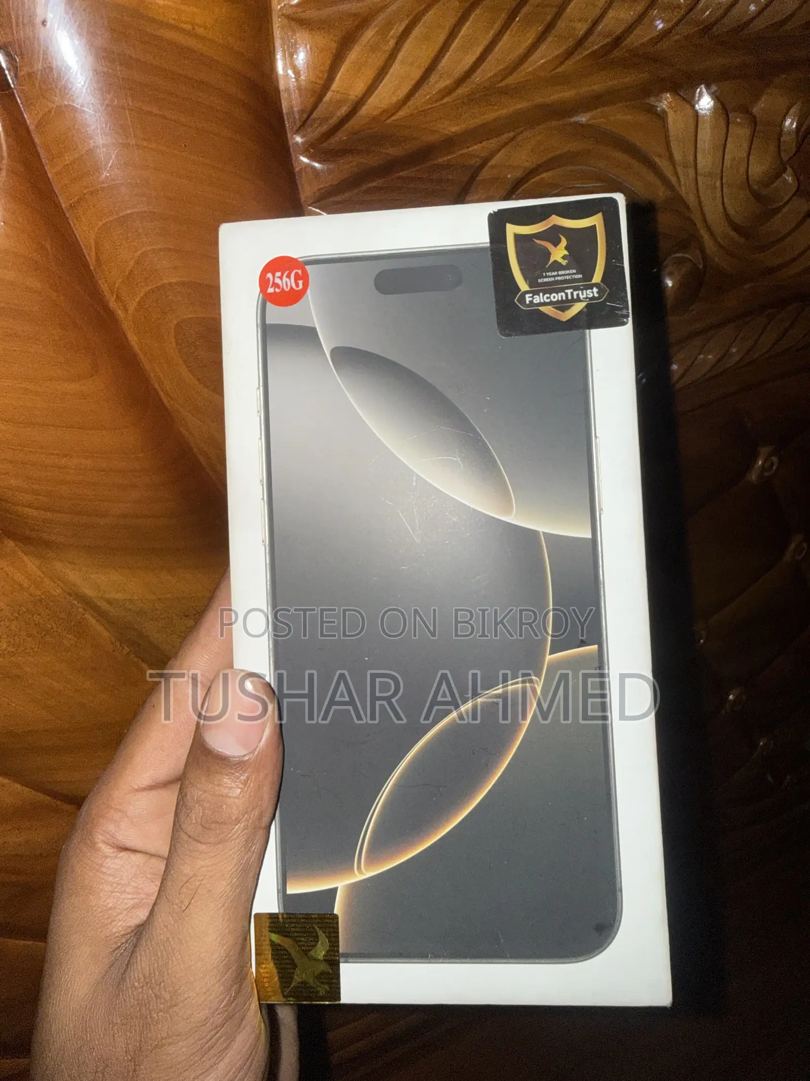 অ্যাপল আইফোন ১৬ প্রো ম্যাক্স ২৫৬ জিবি সিলভার