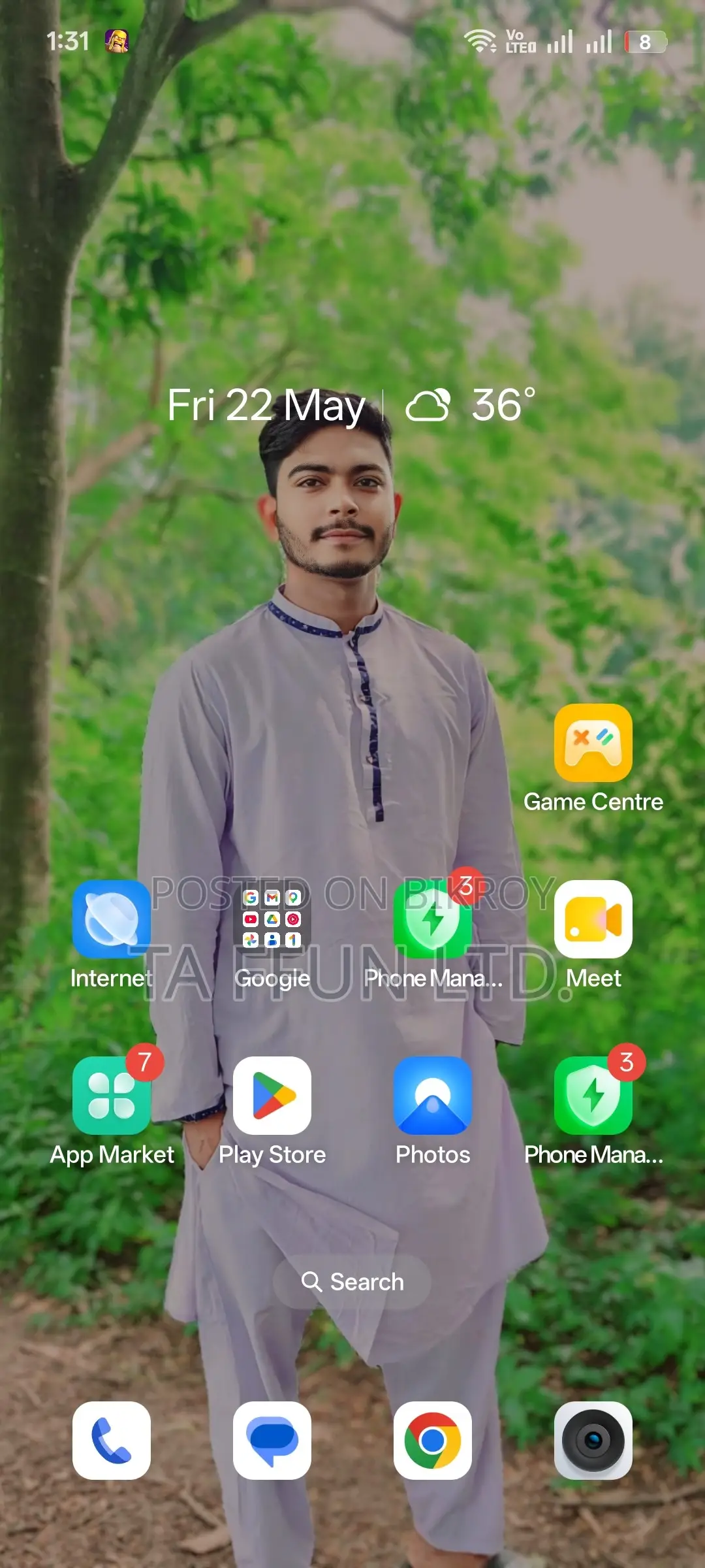 Realme C75 256 GB Black