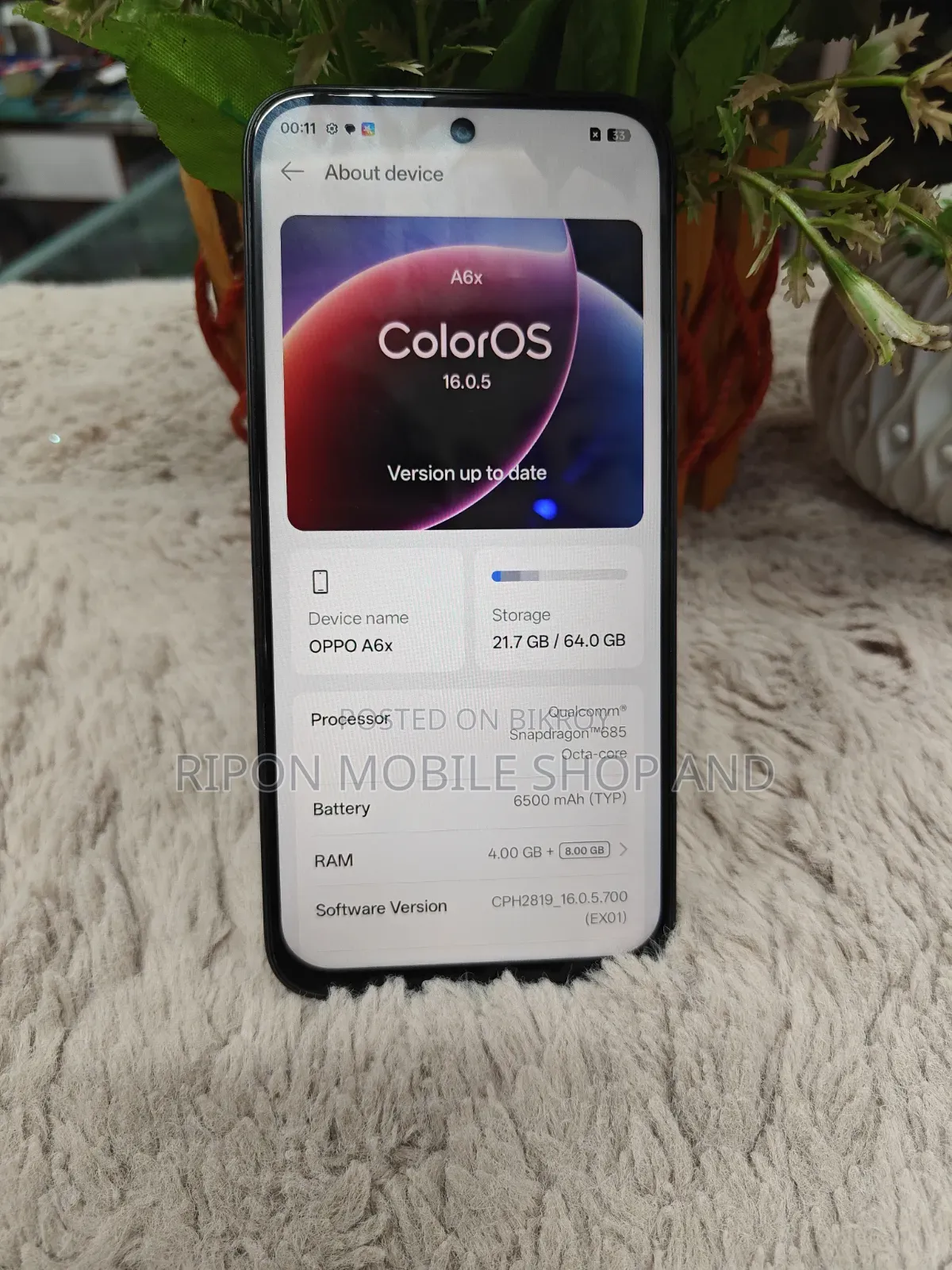 Oppo A6x 64 GB Purple