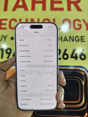 Apple iPhone 17 Pro 256 GB Silver