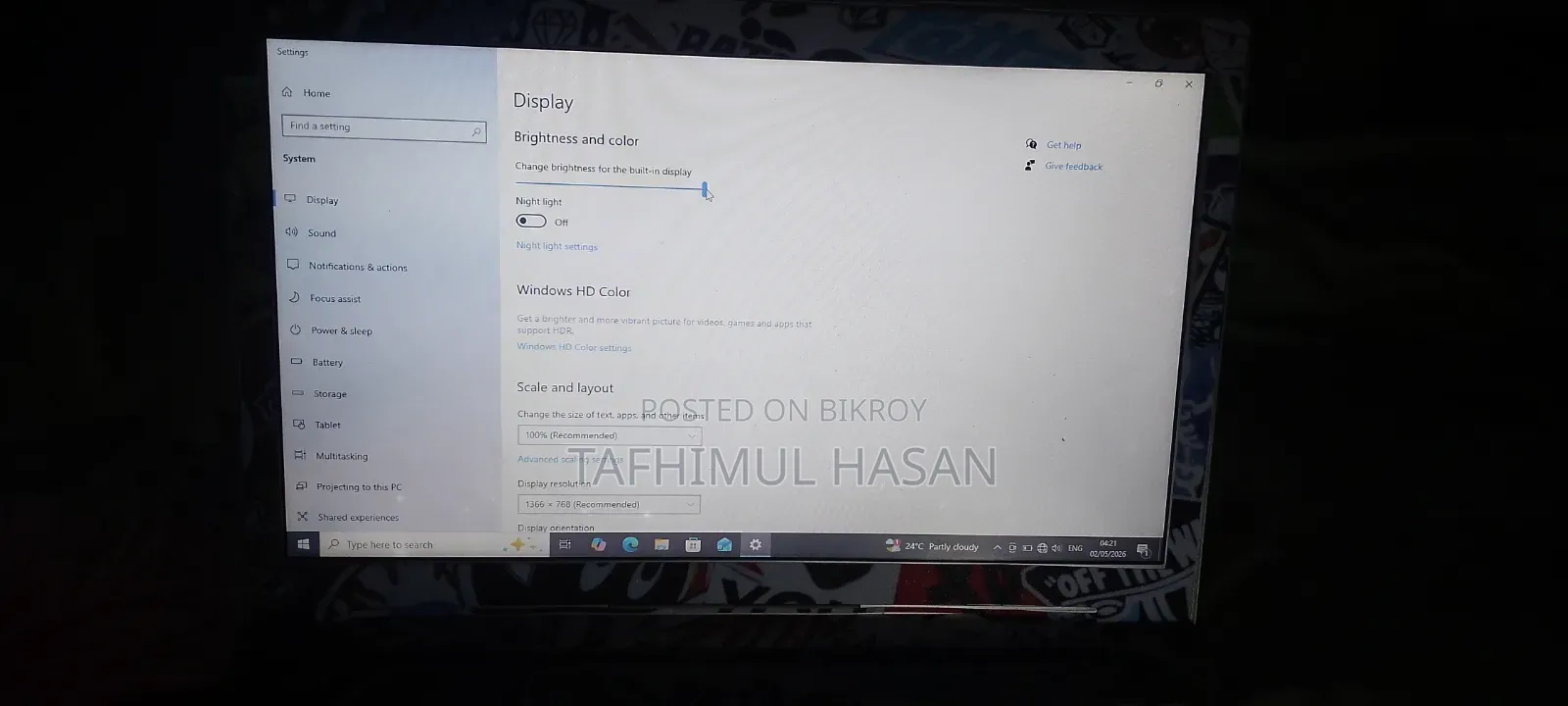 Laptop Lenovo IdeaPad 310 4GB Intel Core i7 HDD+SSD 128GB