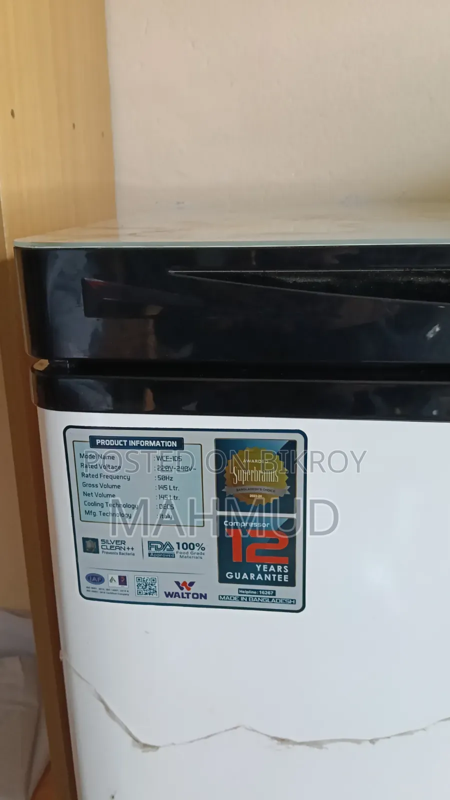 Walton Deep Freezer
