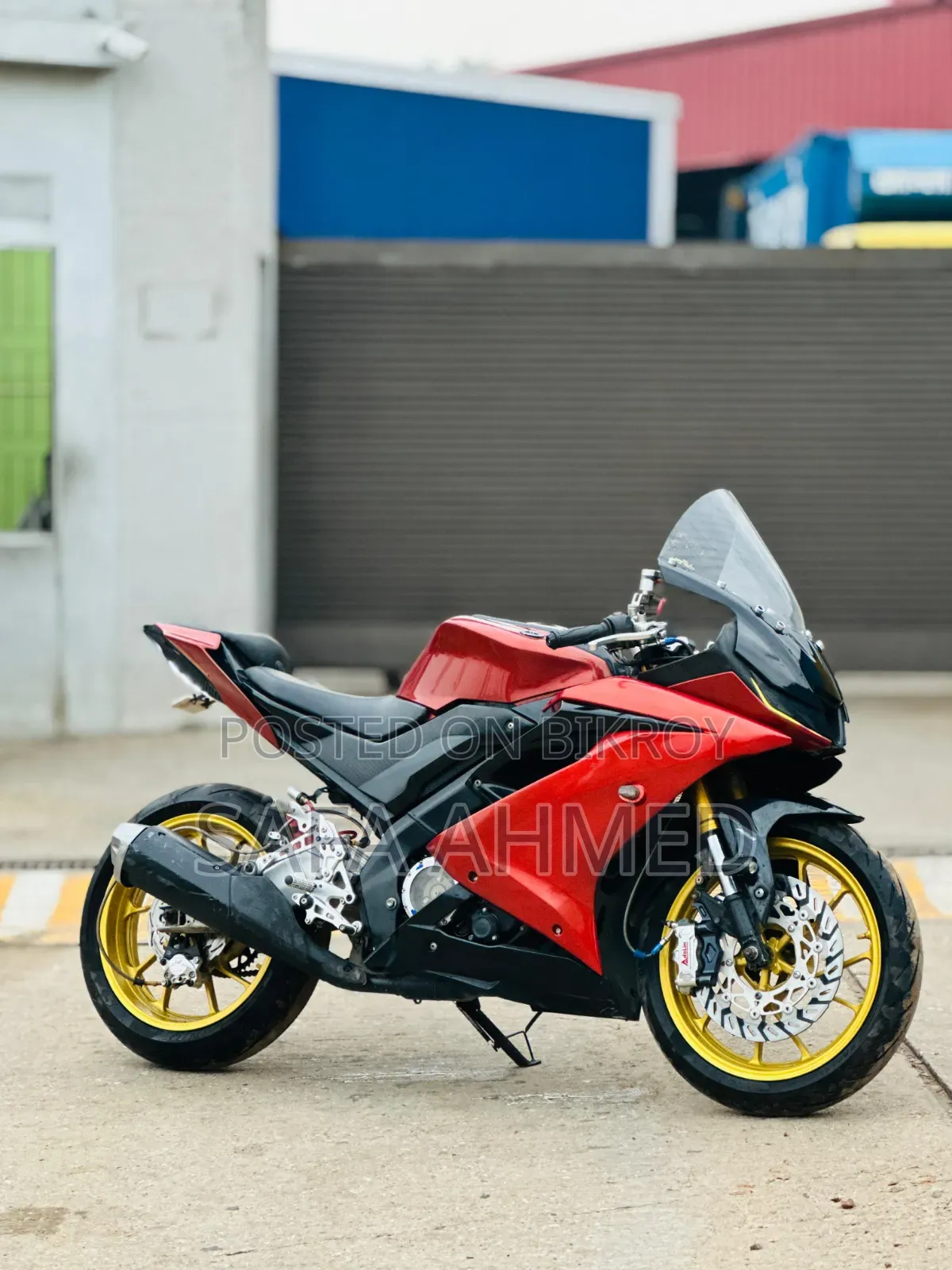 Yamaha R1 2020 Orange