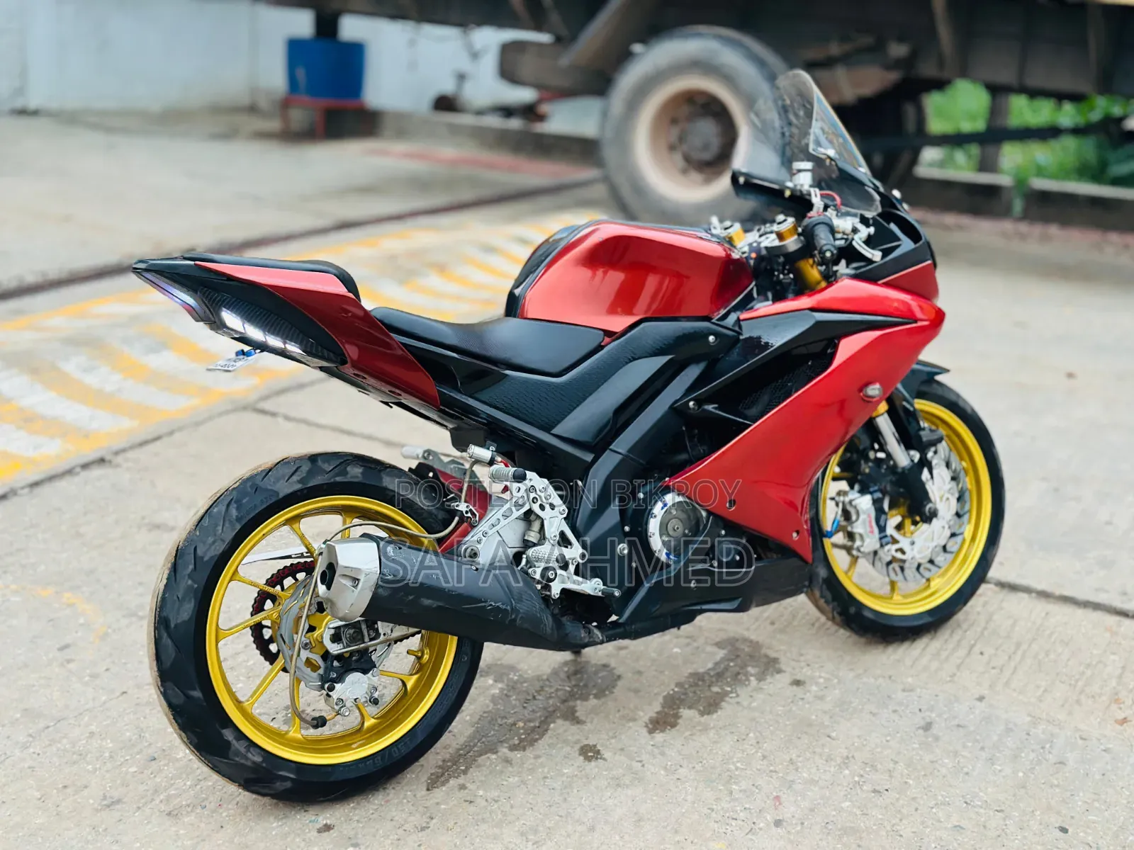 Yamaha R1 2020 Orange