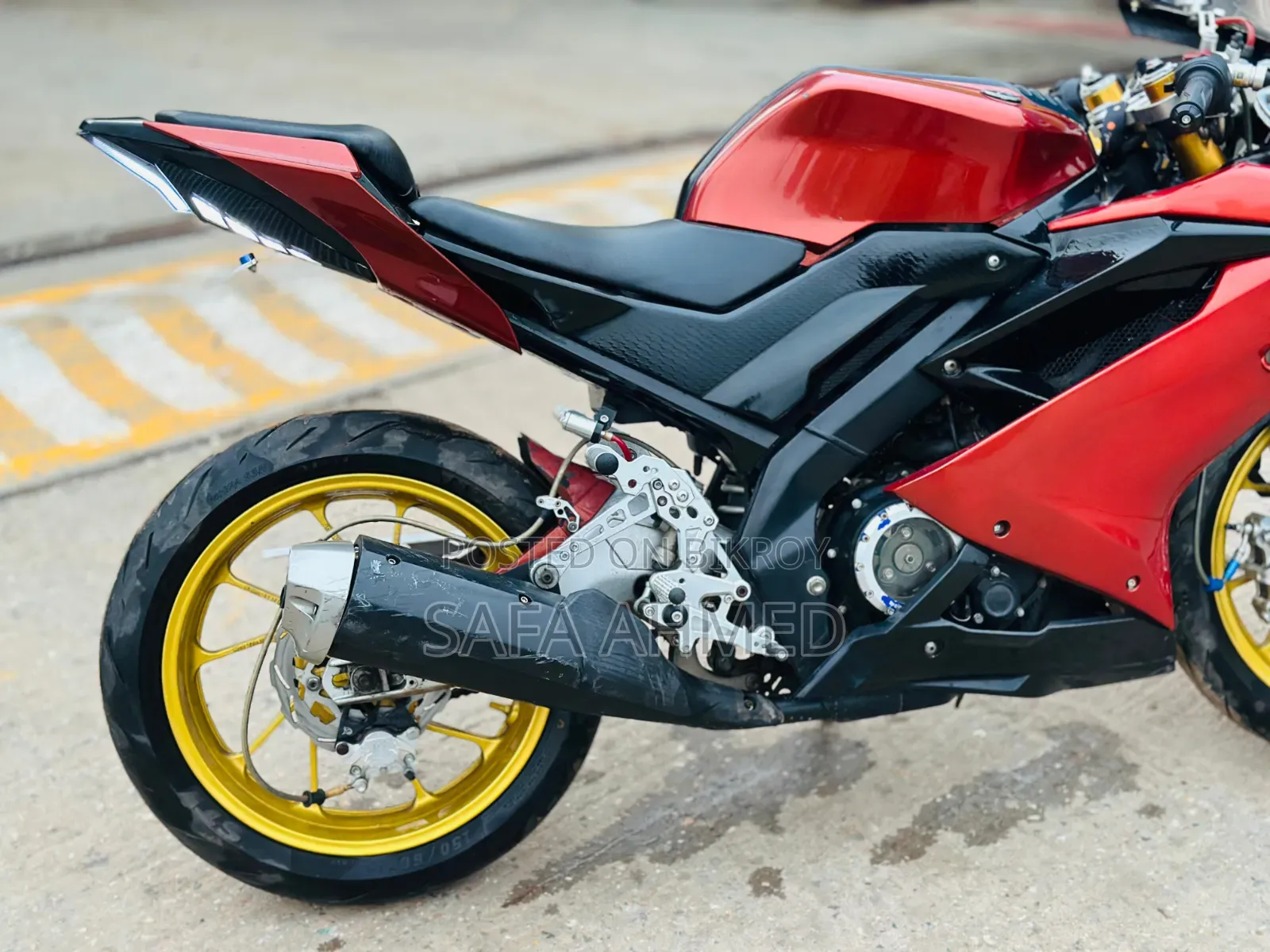 Yamaha R1 2020 Orange