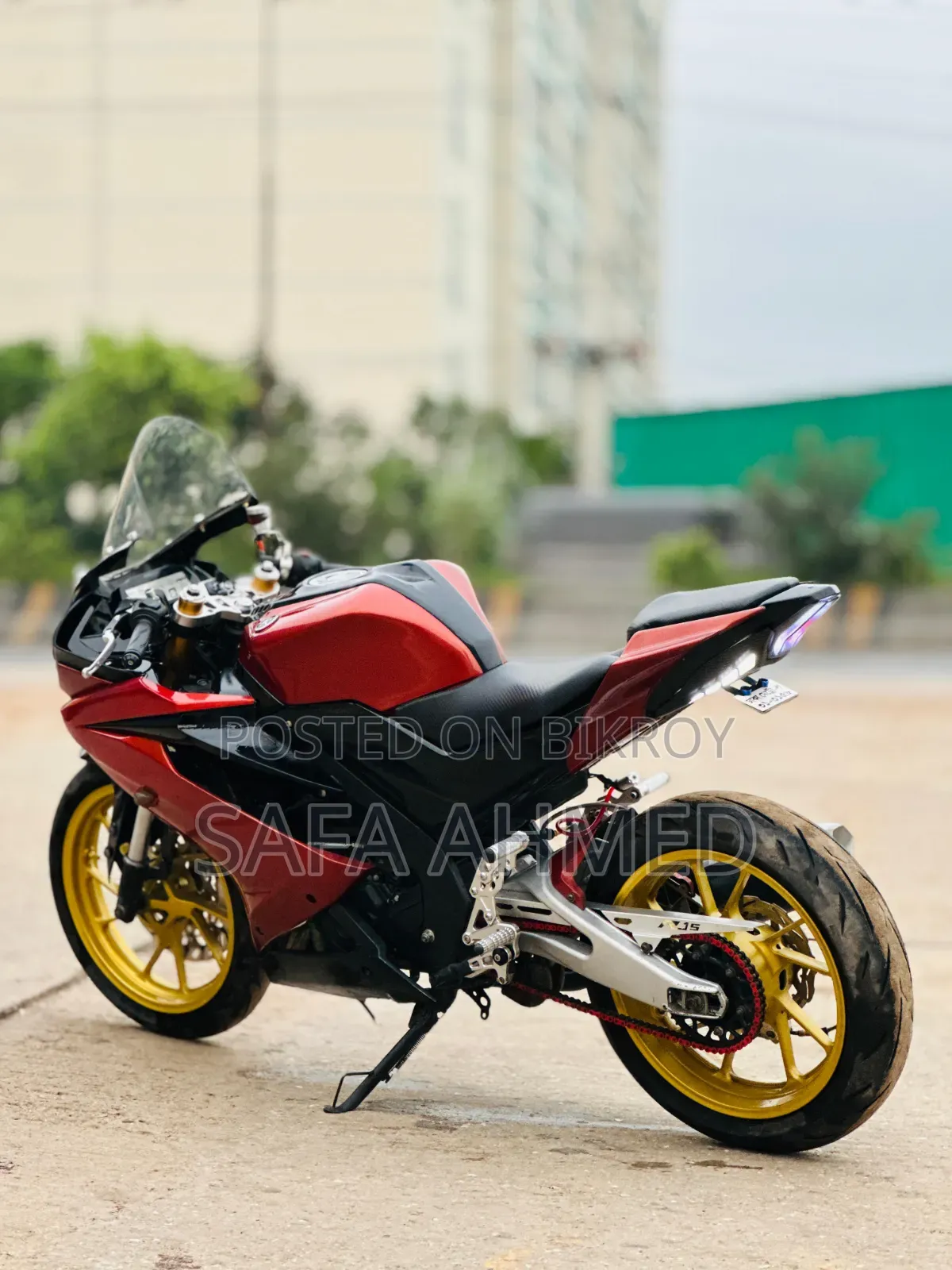 Yamaha R1 2020 Orange