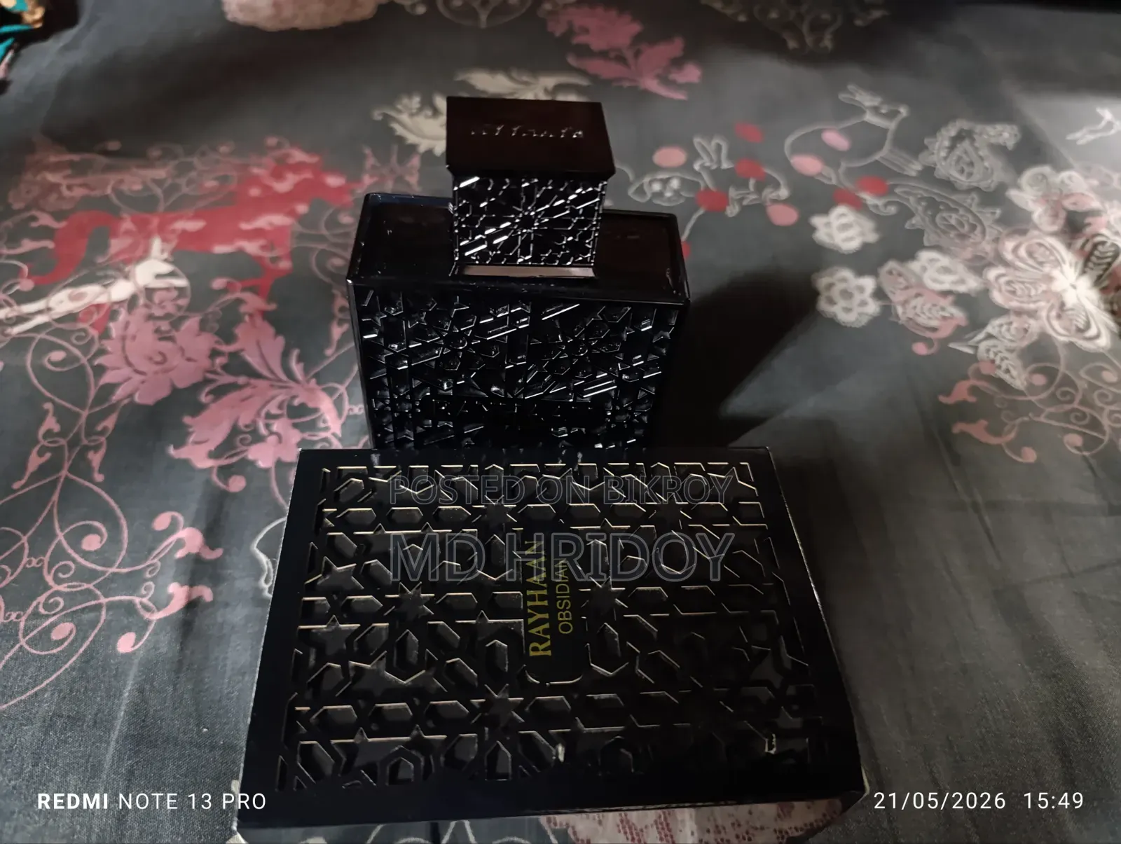Rayhaan Obsidian 100ml Perfume