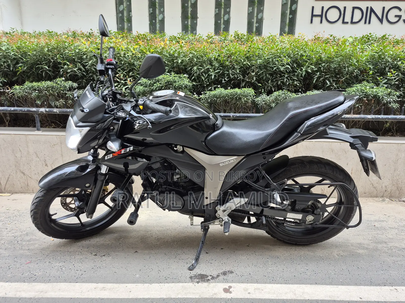 Suzuki Gixxer Monotone 2024 Black