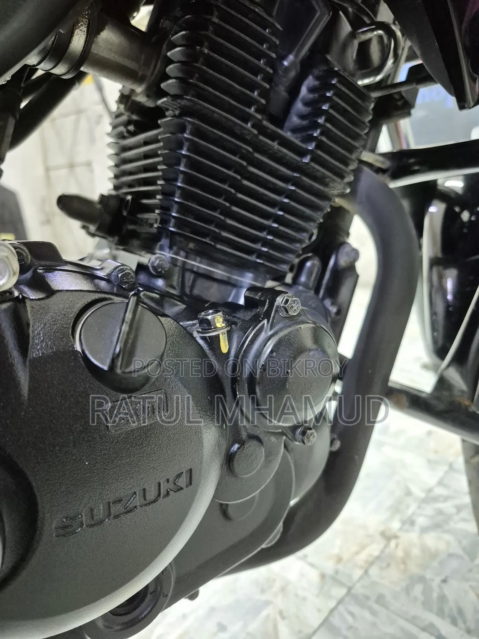 Suzuki Gixxer Monotone 2024 Black