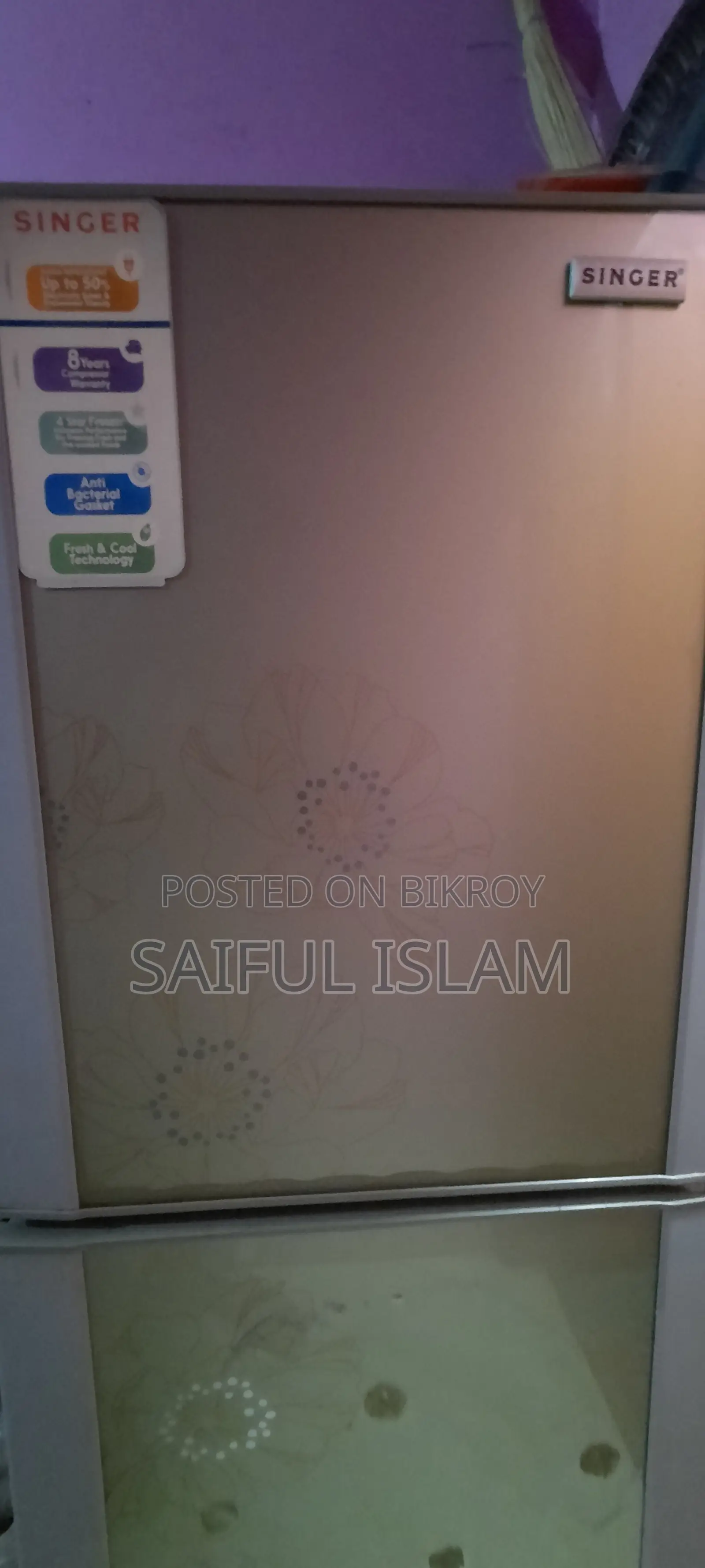 Singer Fridge for Sale (Singer G-BCD-192)