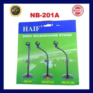 Haif Stand Mic Meja Haif Nb 201 A Desk Microphone Stand