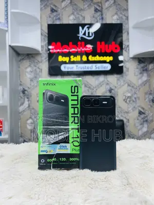Infinix Smart 10 Plus 128 GB Black