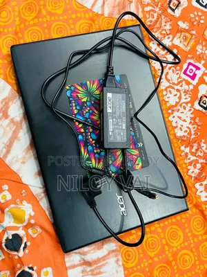ল্যাপটপ Acer Aspire E5-576 ৮জিবি ইন্টেল কোর আই৩ এইচডিডি ১টিবি