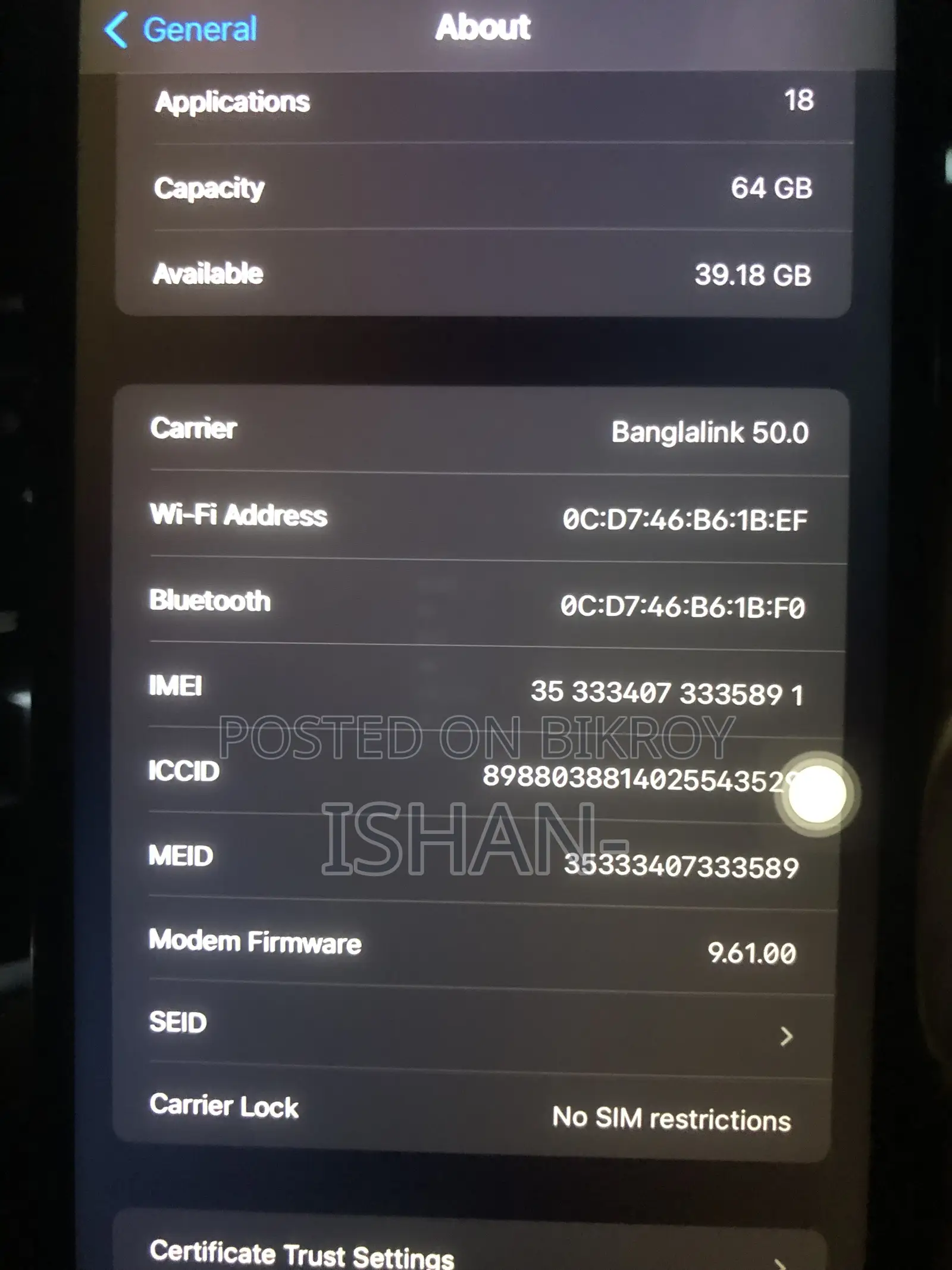 Apple iPhone 6s Plus 64 GB Gray