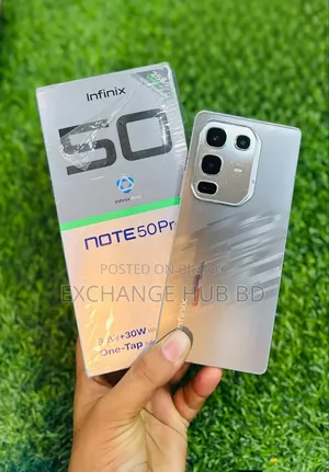 ইনফিনিক্স নোট ৫০ প্রো ২৫৬ জিবি সিলভার