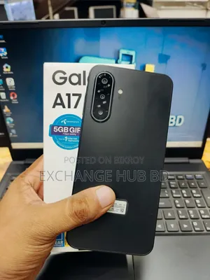 স্যামসাং গ্যালাক্সি এ১৭ ৫জি ১২৮ জিবি ব্ল্যাক