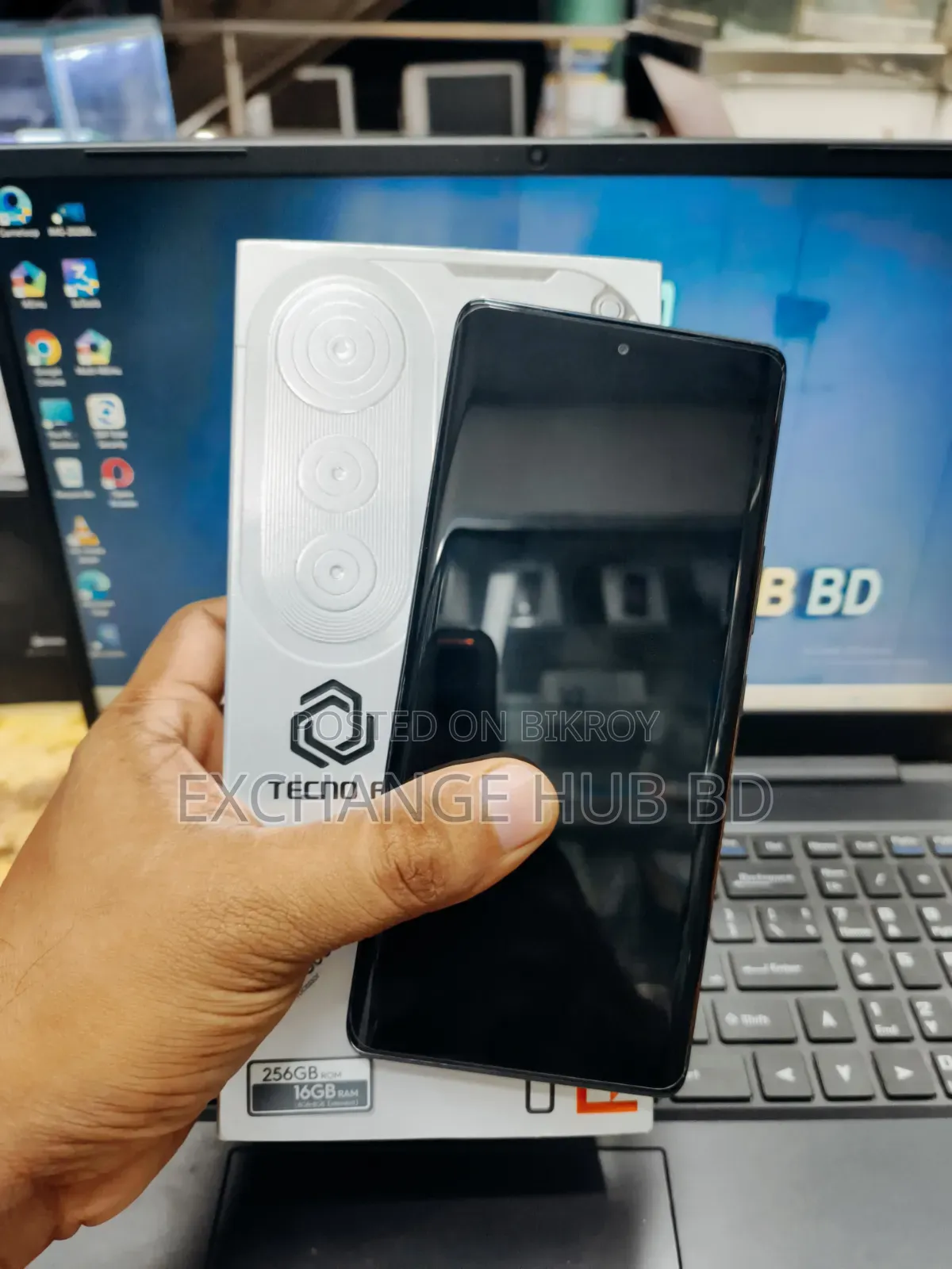 টেকনো ২৫৬ জিবি সিলভার