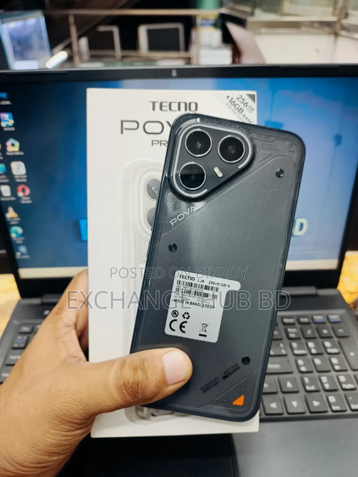 Tecno Pova 7 Pro 5G 256 GB White