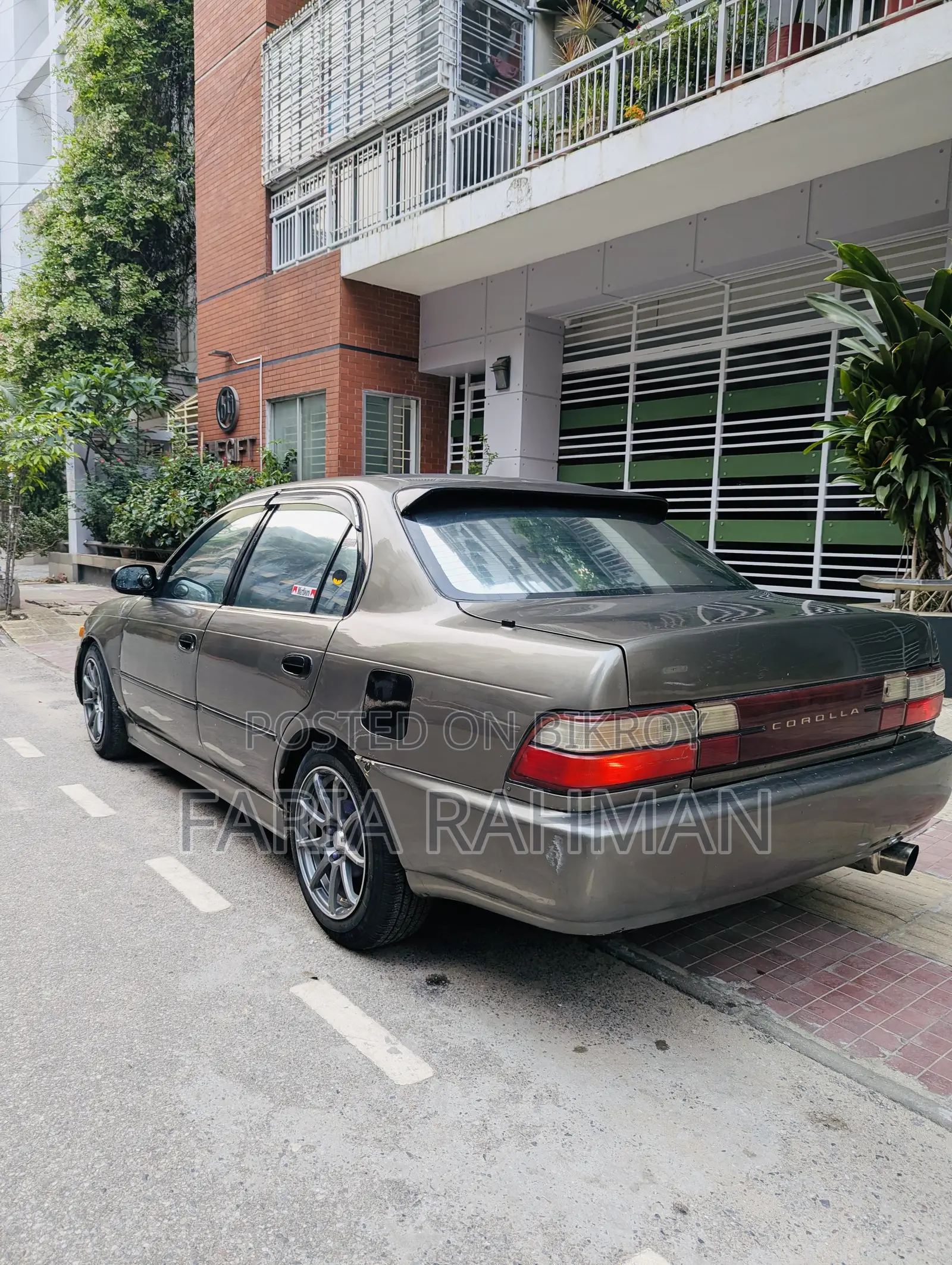 Toyota Corolla 1992 Gray