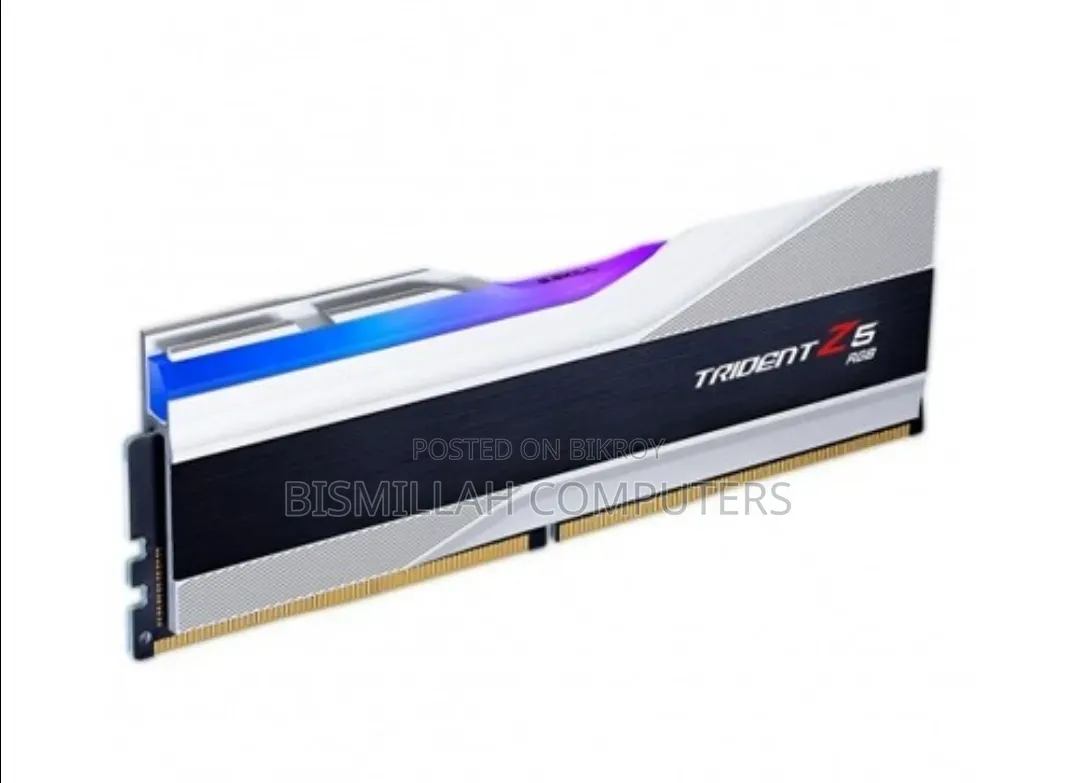 G.Skill Trident Z5 RGB 16GB DDR5 6000MHz CL32 Desktop RAM Silver
